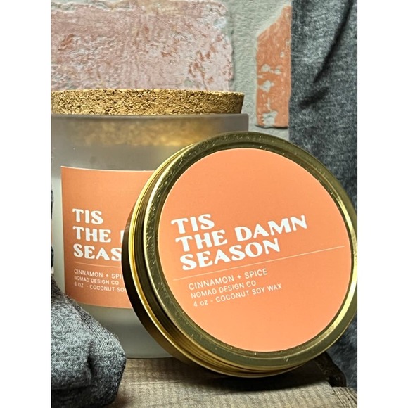 Tis The Dam Season 4 oz Candle Tin - Picture 5 of 11